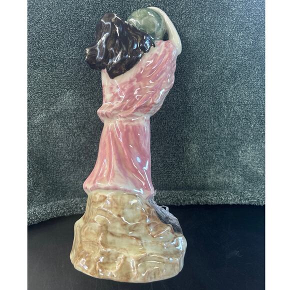 Native American Woman Figure Ceramic Vintage Read Discription - Picture 7 of 10